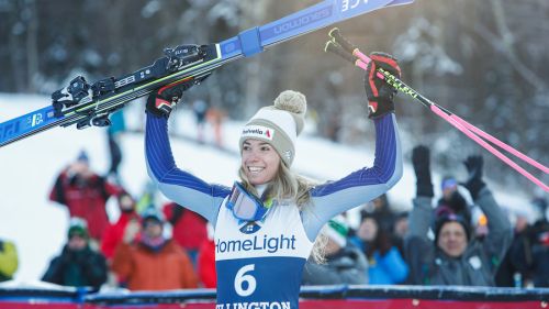 Killington activates artificial snow, confidence for women's technical competitions on the "Superstar"
