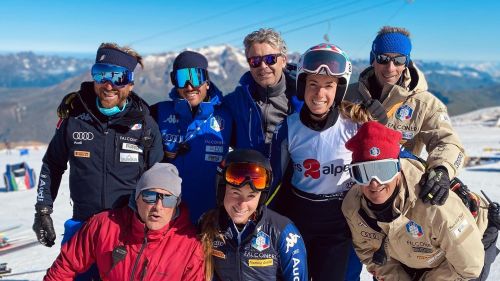 Hard and then soft snow, five days at full speed for Goggia and Bassino. "A team that wants to make us ski hard"