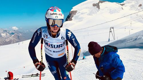 Soelden tests in Hintertux: with the elite trio here are Pirovano, Melesi, Bertani and Cillara Rossi