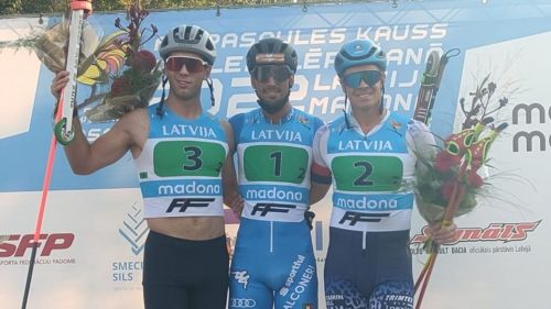 Dream evening for the blue roller ski in Madona: Becchis wins the cup, Borettaz world gold jr
