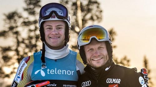 Braathen-Lizeroux, challenge ... 21 years later: Norwegians, French and Swiss together with Kabdalis