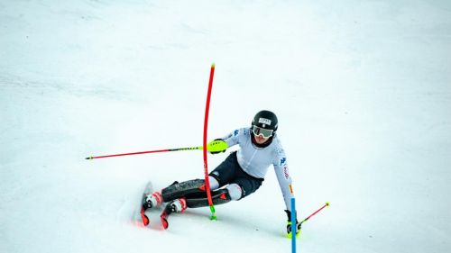 Matteo Canins wins the second FIS slalom at Kronplatz: Haller and Perruchon on the podium behind Shkanova