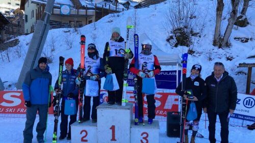 Double podium for Valentina Cillara Rossi in the FIS giants of Valloire: Perruchon shines in Val Palot