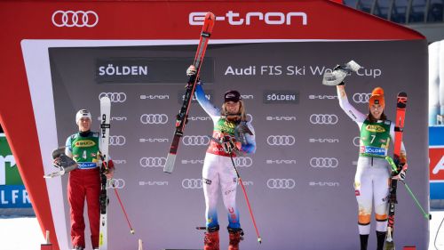 Shiffrin, Gut-Behrami and Vlhova, the favorites are already in front. Only the blue is missing after the opening