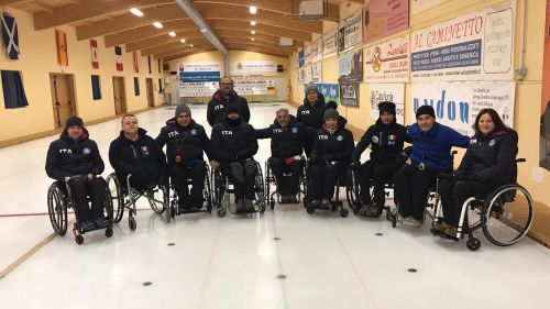 La nazionale di wheelchair curling in Finlandia: comincia l'avventura iridata