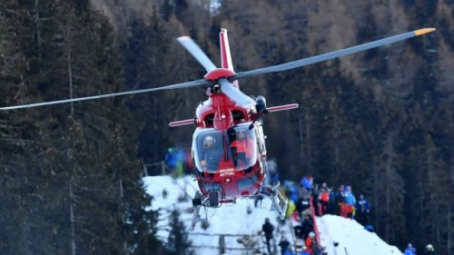 Marc Gisin visiting the guardian angels of Val Gardena: "That day they saved my life"