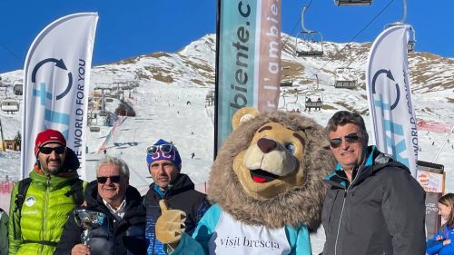 "Leone Visit Brescia" is born, the first Italian mascot in a Fisi committee with a view... Milano Cortina 2026