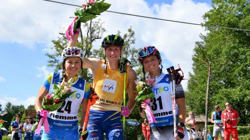 World Cup of roller skis: in Amatrice new podium for Sordello, blue double with jr