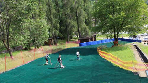 "Skigarden Val di Sole", the first center in Trentino to ski all year round on Neveplast slopes