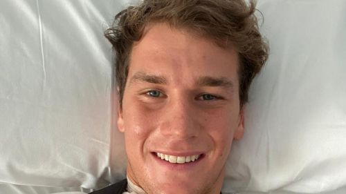 "Just over a month and I'll be on track": Giovanni Franzoni's words after the surgery on his collarbone