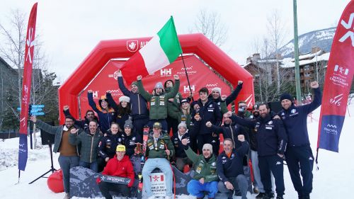 For Franzoni no encore in super-g, but another world medal arrives. And Abbruzzese grazes the blow