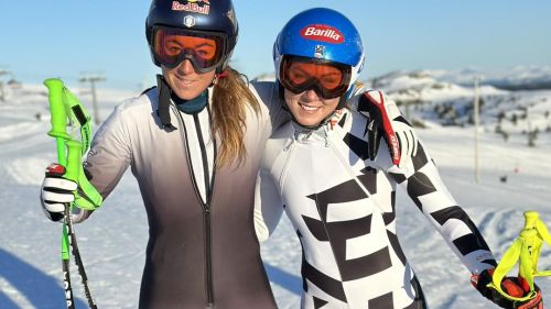 Goggia e Shiffrin, ecco l'ultimo allenamento assieme a Kvitfjell: 