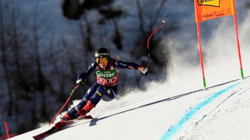 Factor "L" in St. Anton, but the blue ones are there in the last test: Bassino 3 ^, Goggia 4 ^