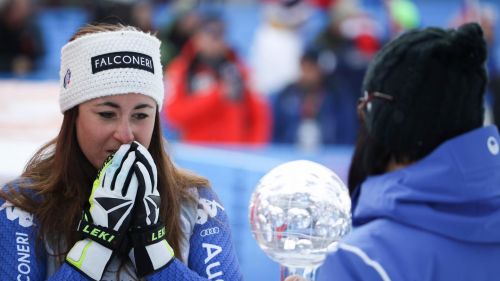 Sofia and that cup that "I think I deserved. Proud to be here 45 days after the injury"