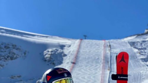 Blue ready to return to Soelden: last day in Val Senales with a bit of slalom