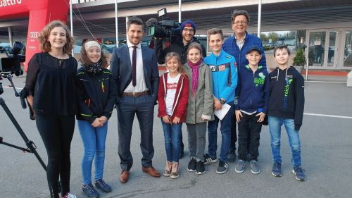 Hirscher interviewed by the Styrian children: "In the race only if able to win, but the young emerge ..."