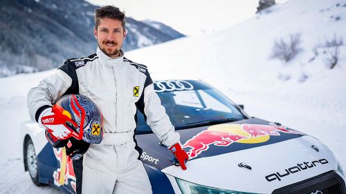 Hirscher's return to snow and ice? On the weekend in Zell am See with a creepy car