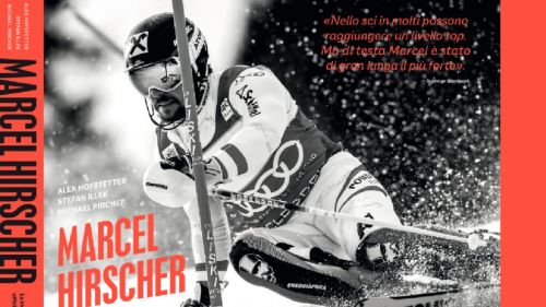 The official biography of Marcel Hirscher is now also available in Italian: "Quella volta che ..."