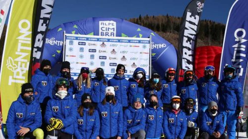 Wonderful blue finish at AlpeCimbra FIS Children Cup: triple gold and ranking by nations for Italy