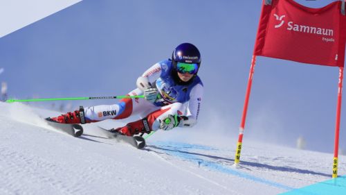 Jenal leads the Swiss double in the first super-g of the European Cup in Zinal: Sosio saves the blue balance