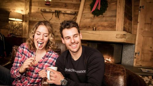 Michelle Gisin trains in Riva del Garda with her boyfriend Luca De Aliprandini: "Finally together"