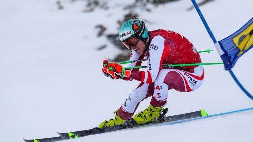 European Cup in Orcières-Merlette, the super-g is by Lahnsteiner. Fear for Franzoni, but everything is ok