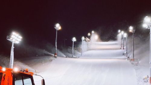 In Lech / Zuers everything is ready for the double parallel: long track and ... new regulation