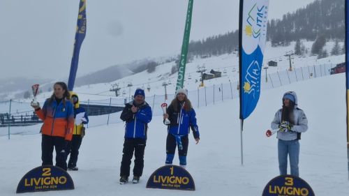 Gran finale a Livigno con il tris di Sofia Parravicini negli slalom FIS NJR. Giorgia Collomb vicina al podio a Pfelders