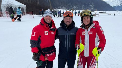 The Austrians return from Ushuaia, a great job for Liensberger. Shiffrin starts training in Chile