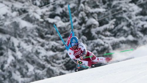 What a tile for Austria: Marco Schwarz's left ankle crash, six weeks off