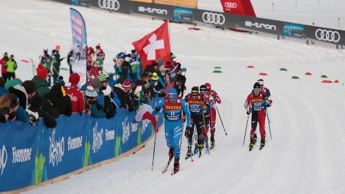 Chanavat davanti a tutti nelle qualificazioni della sprint TL, ottimo 6° Pellegrino. Miglior tempo per Sundling al femminile