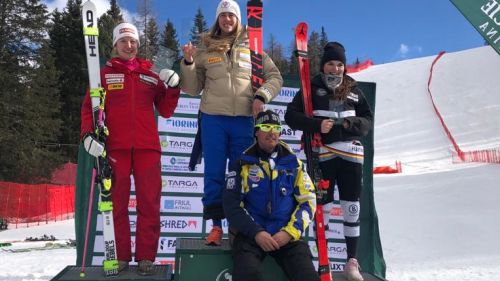 Roberta Midali starts big in Cortina by winning the giant. Today is a slalom time