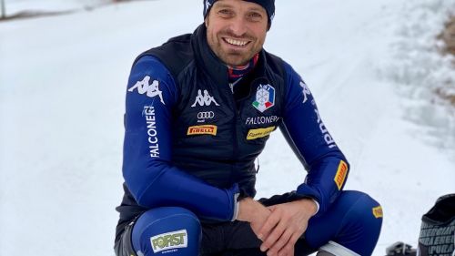 After 22 days in the pits due to Covid, Manfred Moelgg is back on skis in Livigno: "It wasn't easy"