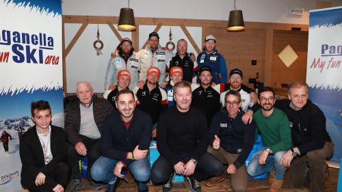 The Norwegian team in Paganella to prepare the two days on the Gran Risa: a collaboration that has lasted for years