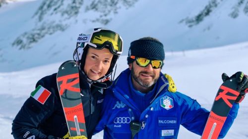Martina Perruchon still hits the mark: her FIS slalom in La Thuile, Mondinelli rejoices for the Italian GP
