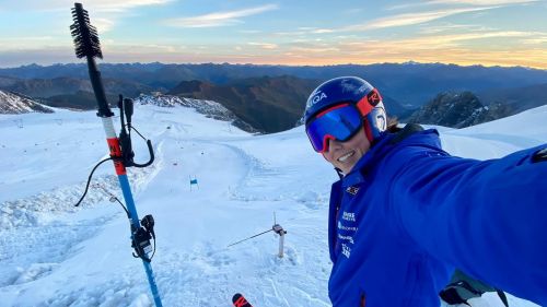 Petra Vlhova is back to the great job at the Stelvio: a month on the glacier and then ... Soelden