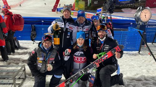 There is the ok for the Flachau slalom on January 12th. Who has won there on the last two occasions? Petra Vlhova
