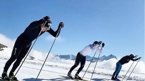 Pinturault is now dedicated to ... narrow skis: on the glacier in Tignes with cross-country sprinters