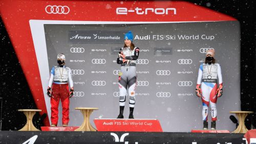 The final rankings of the women's cup: 4 Swiss and 3 blue in the top ten, while in the giant ...