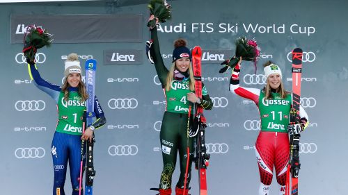 Shiffrin between Brignone and Bassino, fighting in giant. And in the overall Marta returns to the top five ...