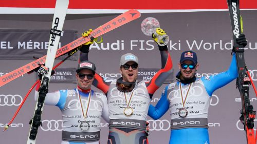 Feuz one step away from the five, Kilde like Jansrud, Paris 6th time on the podium: the cup rankings