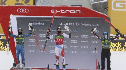 Odermatt more and more leader in the giant, but Zubcic is there. And Ligety loses the top 15 after years ...