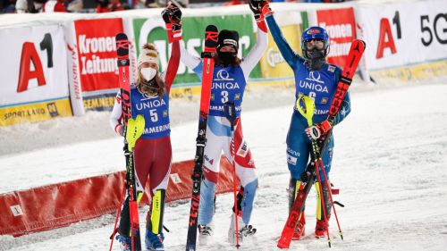 The big names are talking a few hours from the Flachau slalom. Shiffrin wants to win again, but Liensberger is scary ...