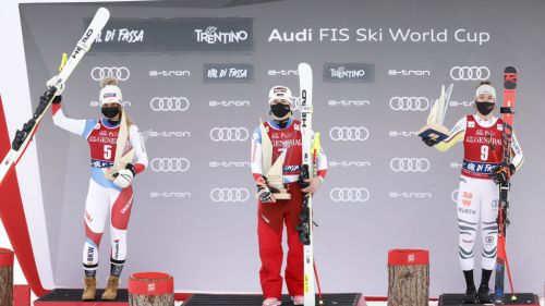 Gut-Behrami vs Vlhova, there are now 107 points and a super-g for Lara. Then Petra's comeback?