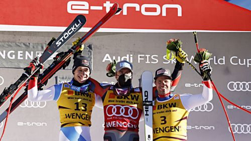 Extraordinary five-man fight for the downhill cup, between "Wengen 2" and Kitz the decisive passes