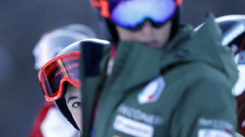 LIVE from Val d''Isère: here we are, super conditions for the descent on the "OK", everyone is waiting for Goggia