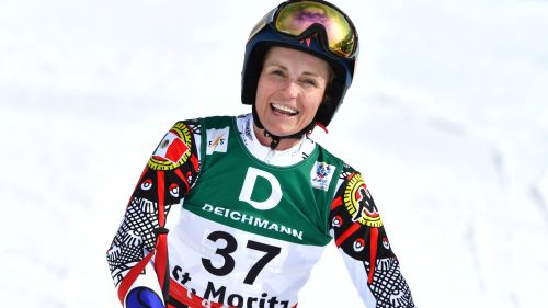 Azzurri on their way back to Cerro Castor won Andrienko and Ignjatovic with Sarah Schleper on the podium at 40