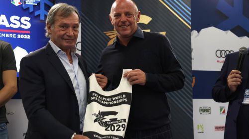 In Val Gardena ready for the 100 cup races and ... the 2029 World Cup: "We believe in it"