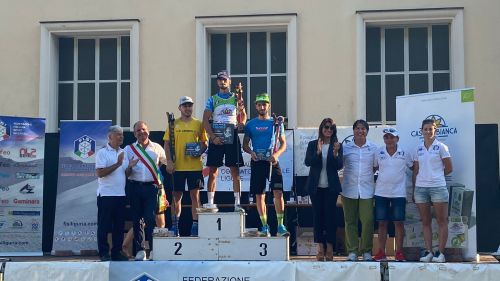 Coppa Italia roller skis: in Cicagna the solos of the ruler Emanuele Becchis and Lisa Bolzan