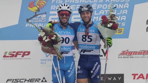 Blue skis towards the Rieti / Amatrice finals, but what a thrill the meeting with Pope Francis